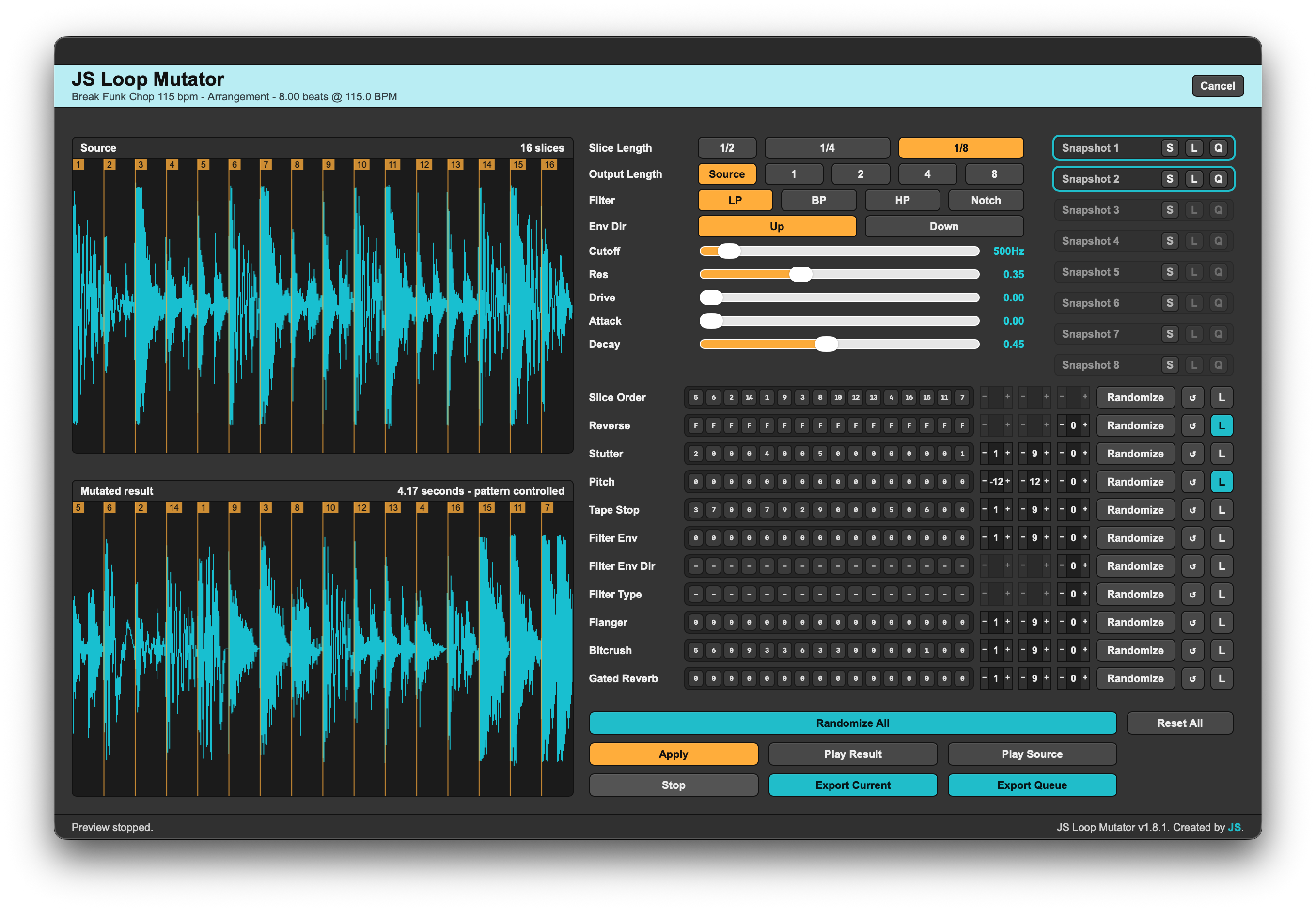 JS Loop Mutator - Ableton Extension
