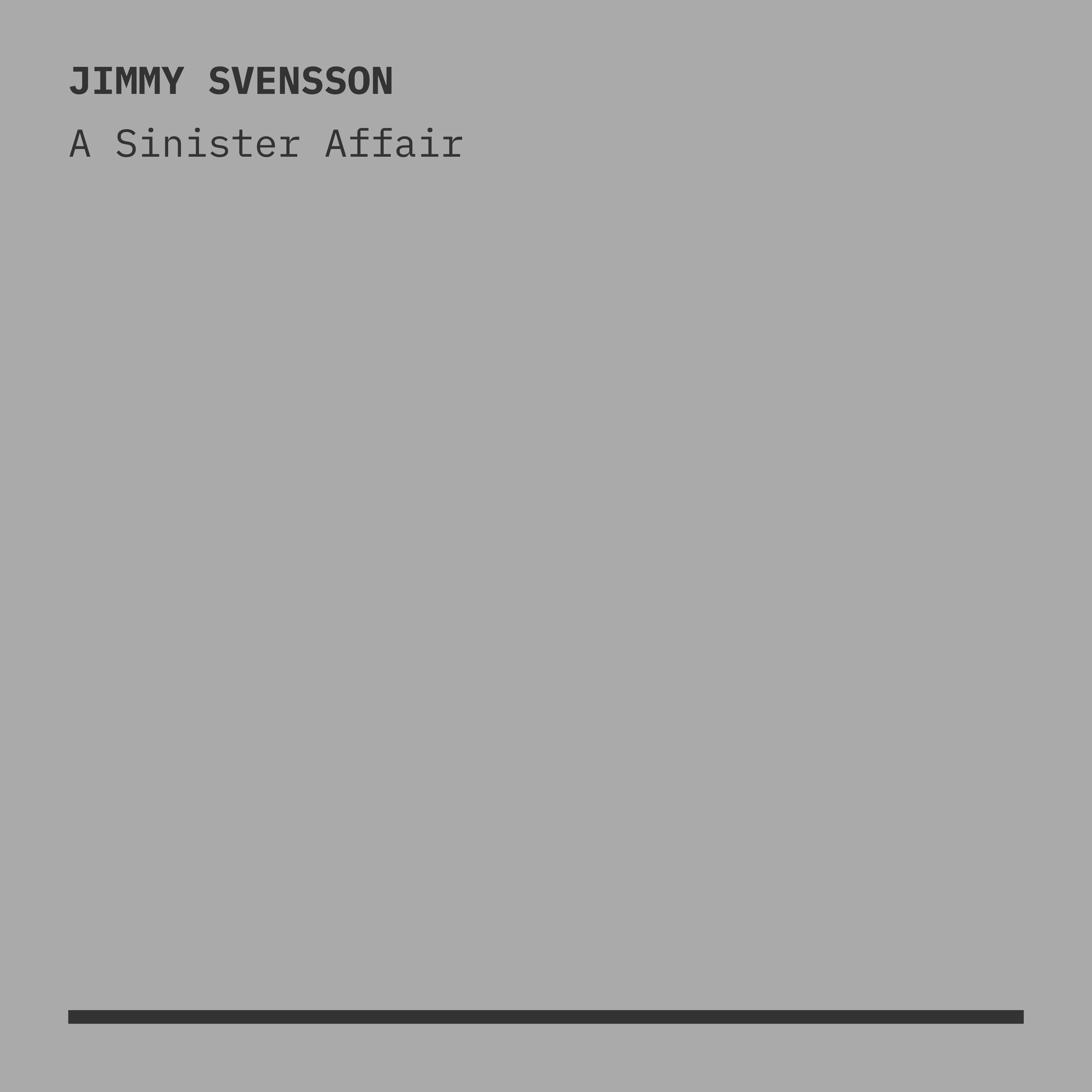 A Sinister Affair