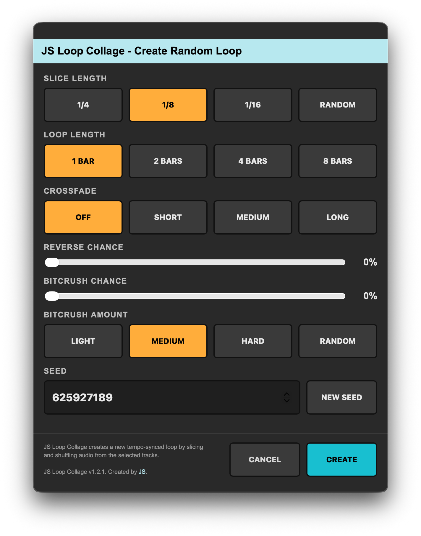JS Loop Collage - Ableton Extension