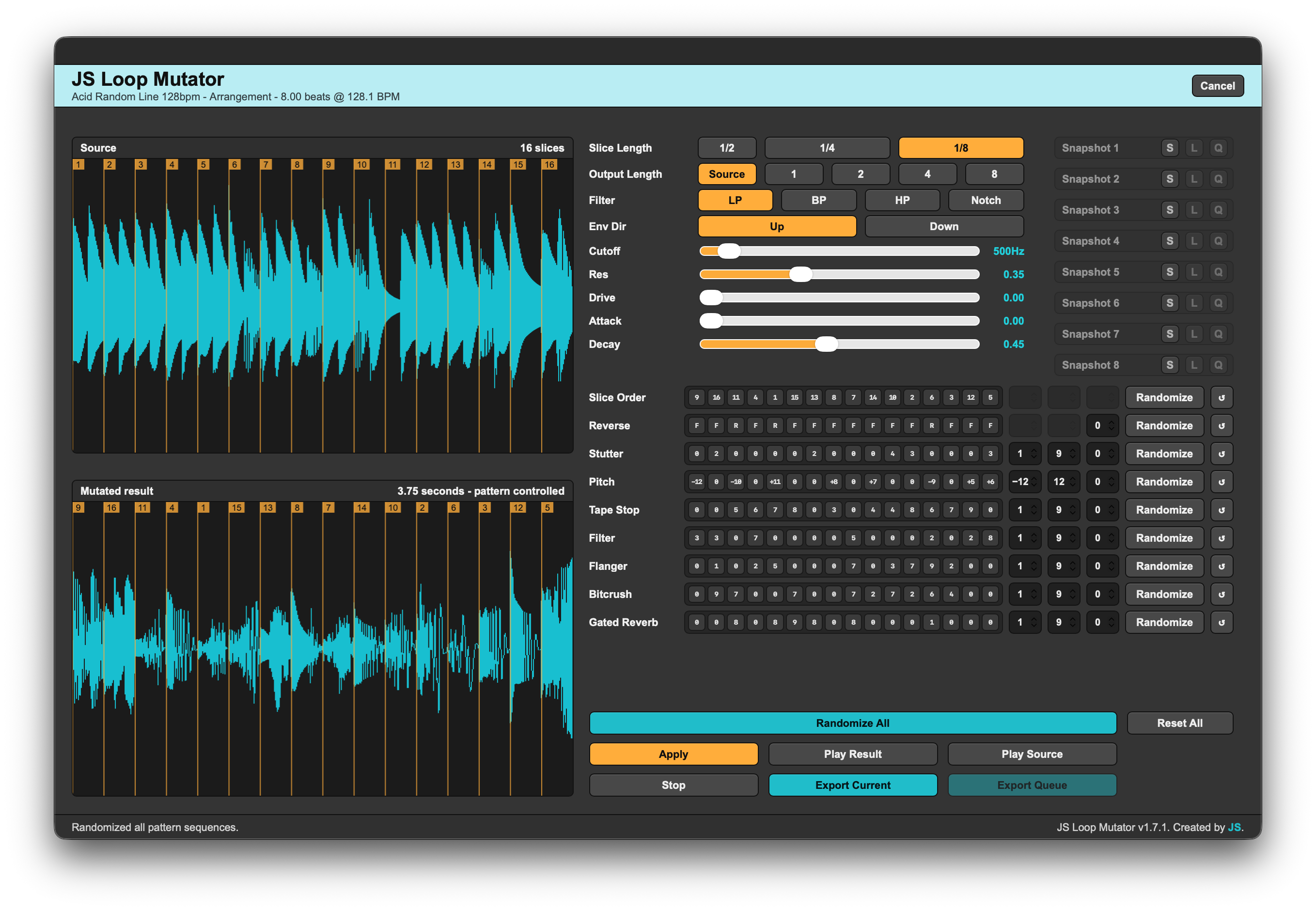 JS Loop Mutator - Ableton Extension