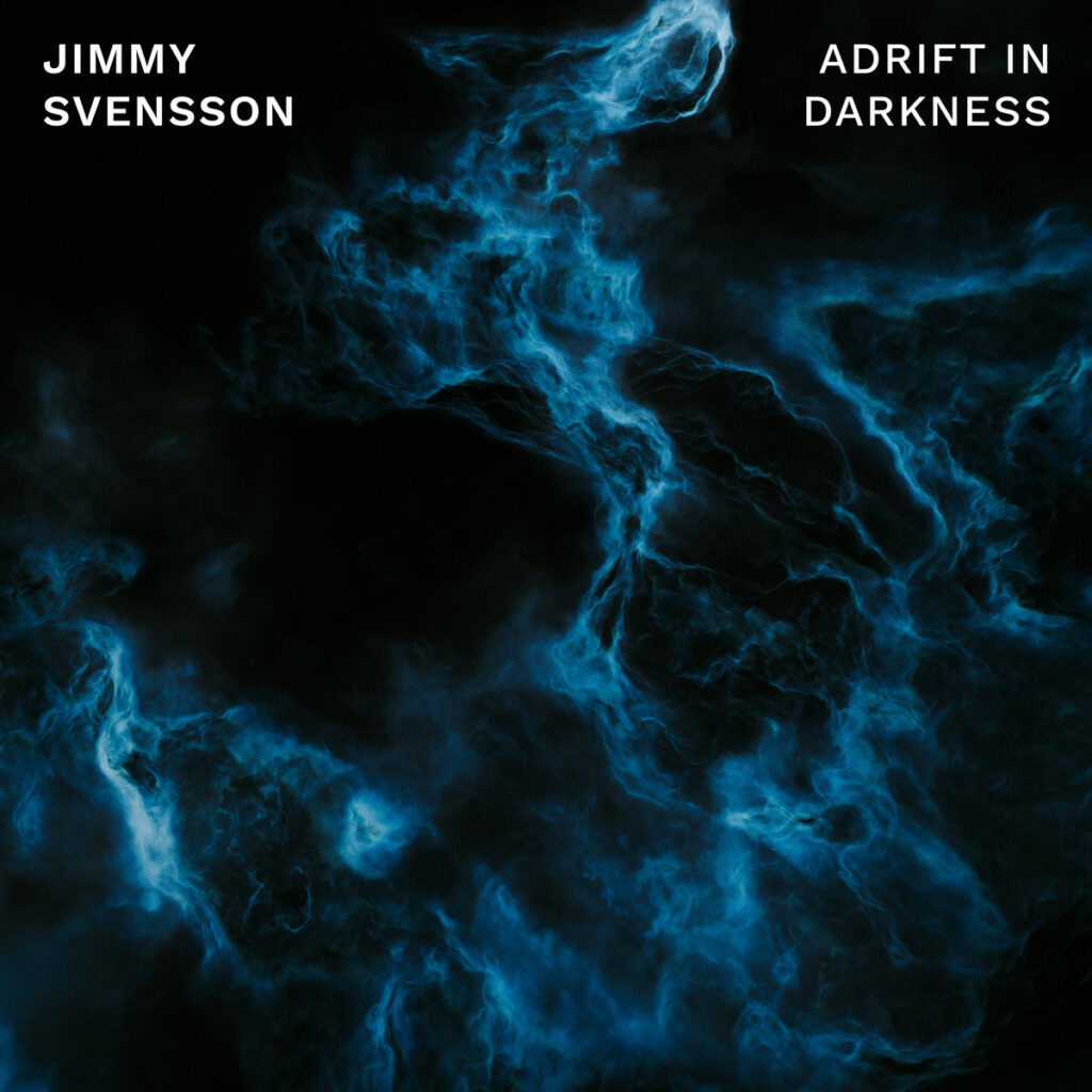 Jimmy Svensson - Adrift In Darkness. Album artwork.