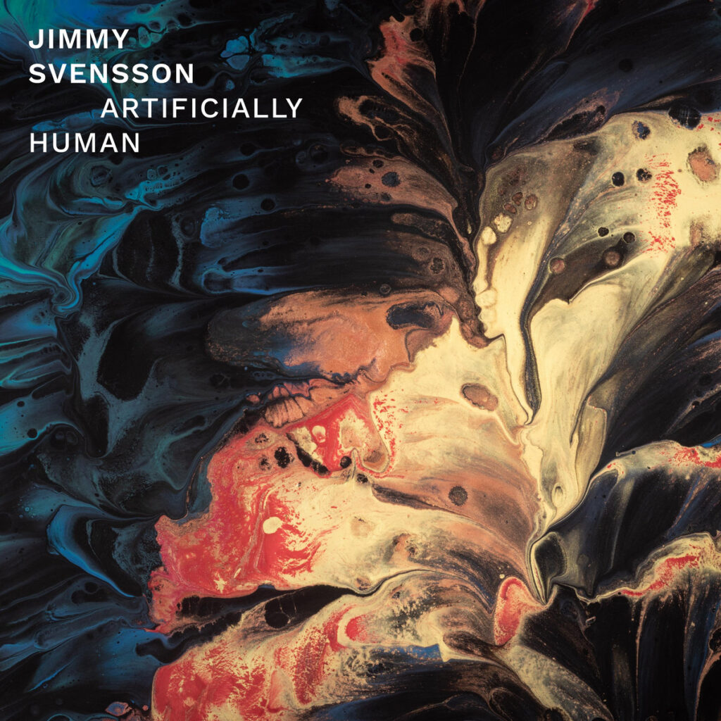 Jimmy Svensson - Artificially Human. Album artwork.