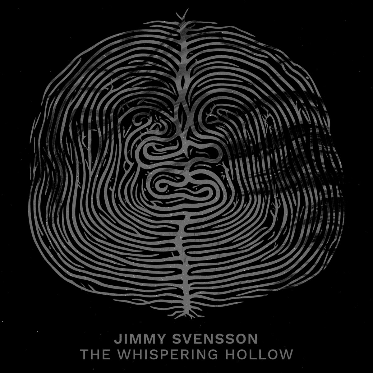 Jimmy Svensson - The Whispering Hollow. Album artwork.